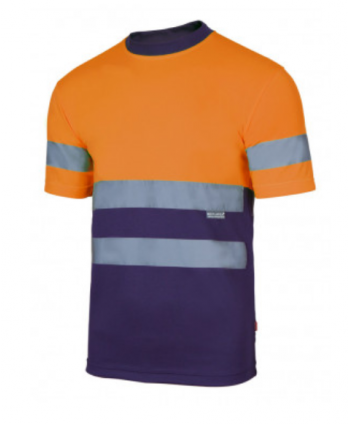 Camiseta técnica bicolor...